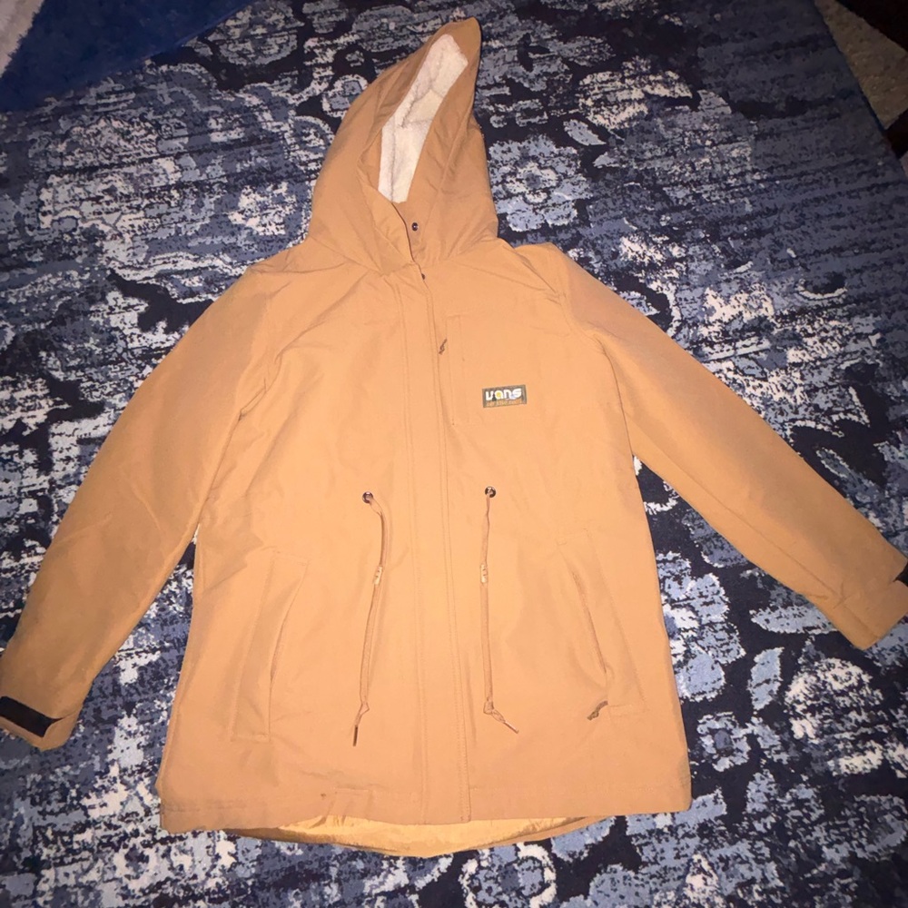 MTE Vans Tan Hooded Coat - Picture 4 of 7